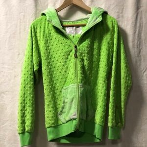 Triple flip zip up hoodie